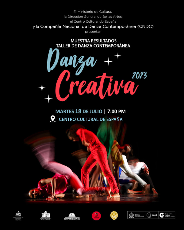 Invitan a muestra de taller &quot;Danza Creativa&quot; de la Compañía Nacional de Danza Contemporánea