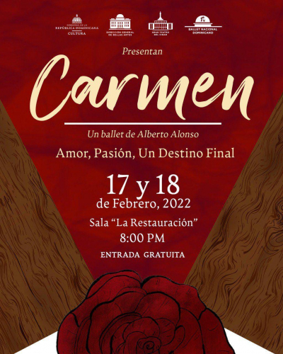 Dirección General de Bellas Artes DGBA Ballet Carmen se presenta