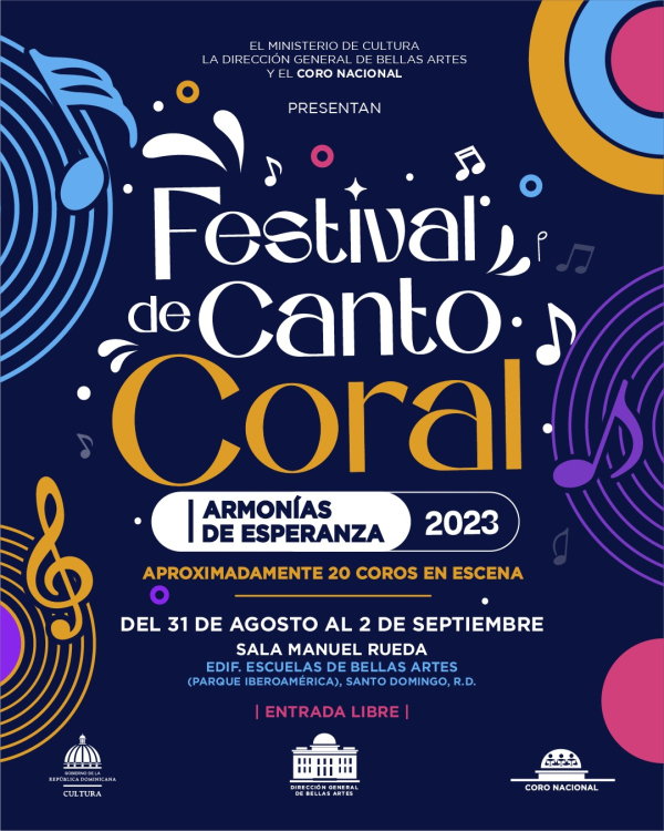 DGBA anuncia cuarta edición del Festival de Canto Coral