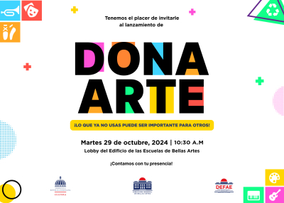 Bellas Artes anuncia campaña “Dona Arte” para apoyar a estudiantes en zonas vulnerables