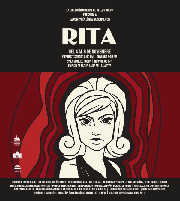 Compañía Lírica Nacional presentará ópera &quot;Rita&quot;