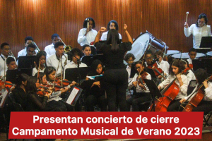 Concierto de cierre del Campamento Musical 2023