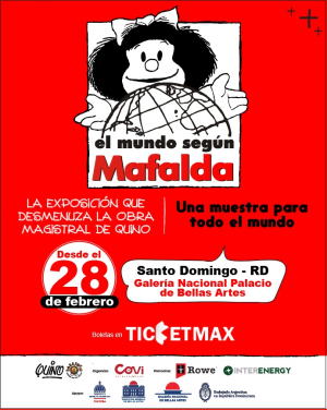 Exposición Inmersiva &quot;El Mundo Según Mafalda&quot; llegará al Palacio de Bellas Artes