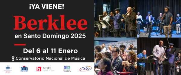 Berklee en Santo Domingo 2025 en el renovado Conservatorio Nacional de Música