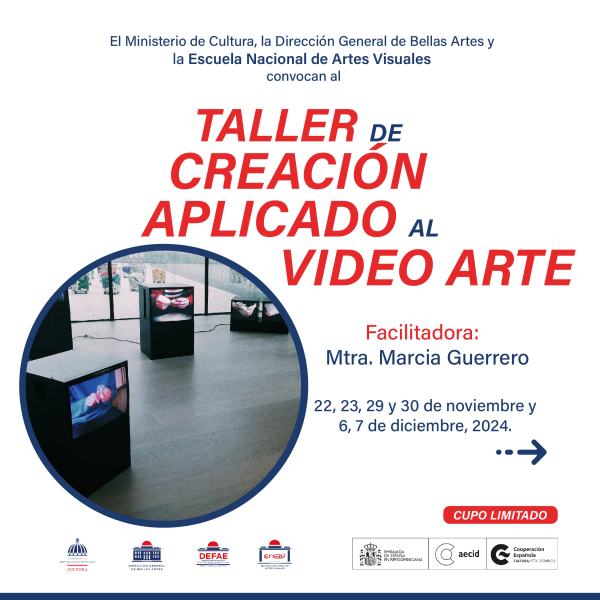 Escuela Nacional de Artes Visuales, convoca inscripción taller Video Arte