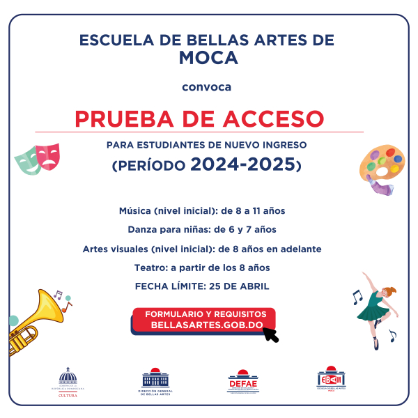 BELLAS ARTES - MOCA, INSCRIPCIÓN NUEVO INGRESO 2022-2023