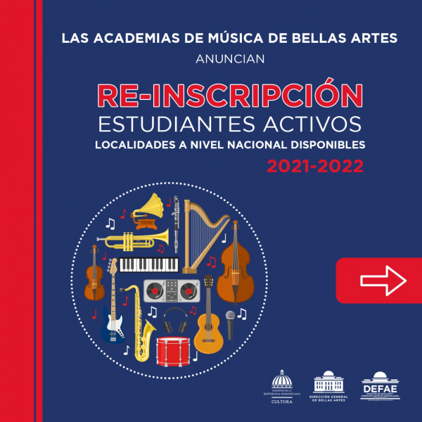 Re-Inscripciones en las Academias de Música