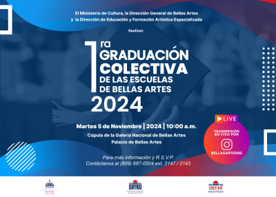 Bellas Artes celebrará primera graduación colectiva nacional de estudiantes de arte