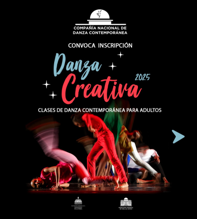 Regresa el taller Danza Creativa: danza contemporánea para adultos