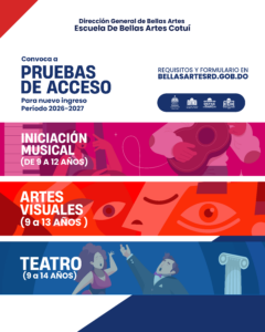 Prueba de Acceso – Escuela de Bellas Artes Cotuí