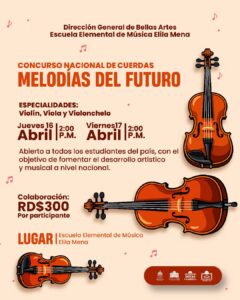 Concurso Nacional de Cuerdas “Melodías del Futuro” 2026